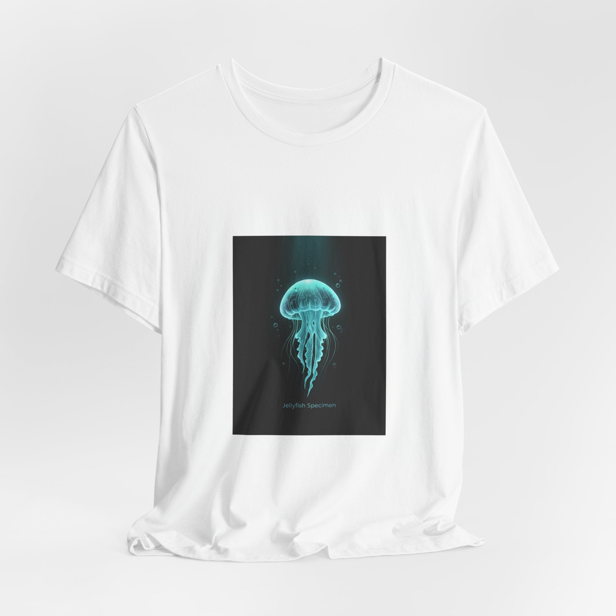 Jellyfish Specimen T-Shirt | Bioluminescent Deep Sea Graphic Tee