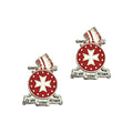 U.S. Army 14TH F.A.(FIRES) Crest "Ex Hol Signo Victoria" (pair)
