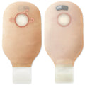 New Image™ 2-Piece Beige Colostomy Pouch, Pre-cut to Fit 70mm Stomas, Blue Match 18184