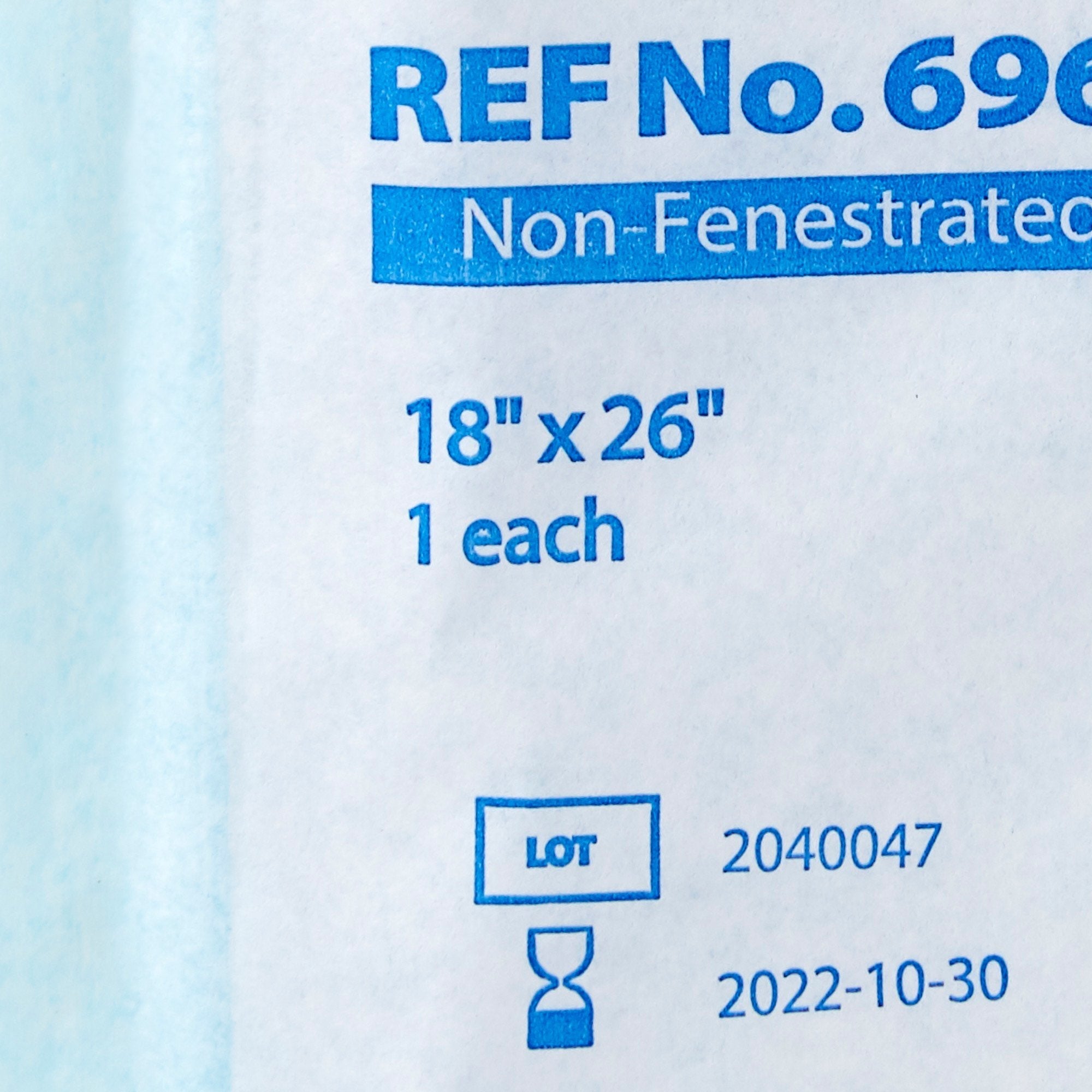 Busse Hospital Sterile Field General Purpose Drape, 18 x 26 Inch 696
