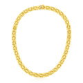 14k Yellow Gold Basket Weave Necklace - PhishStones Products
