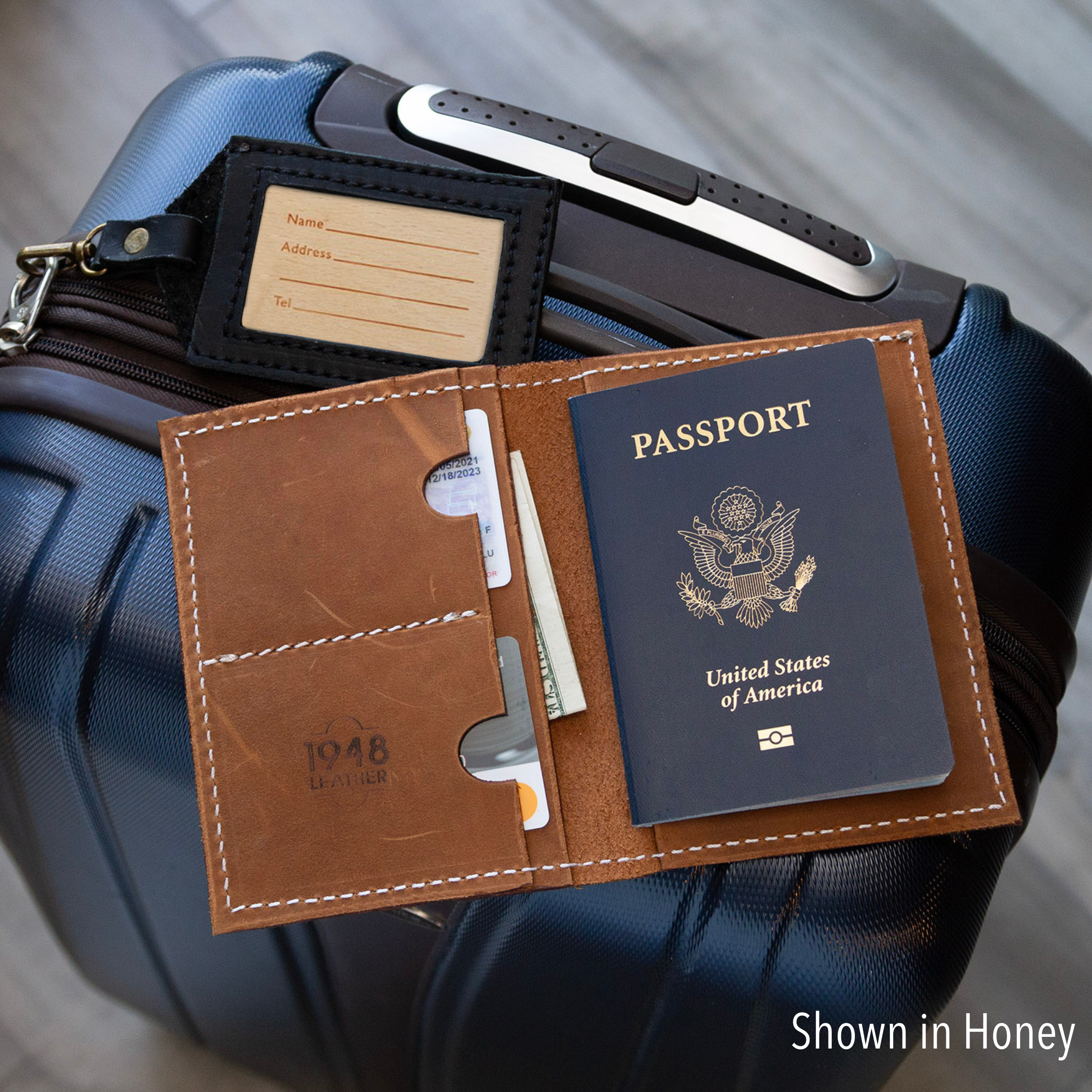 Passport Wallet: Navy