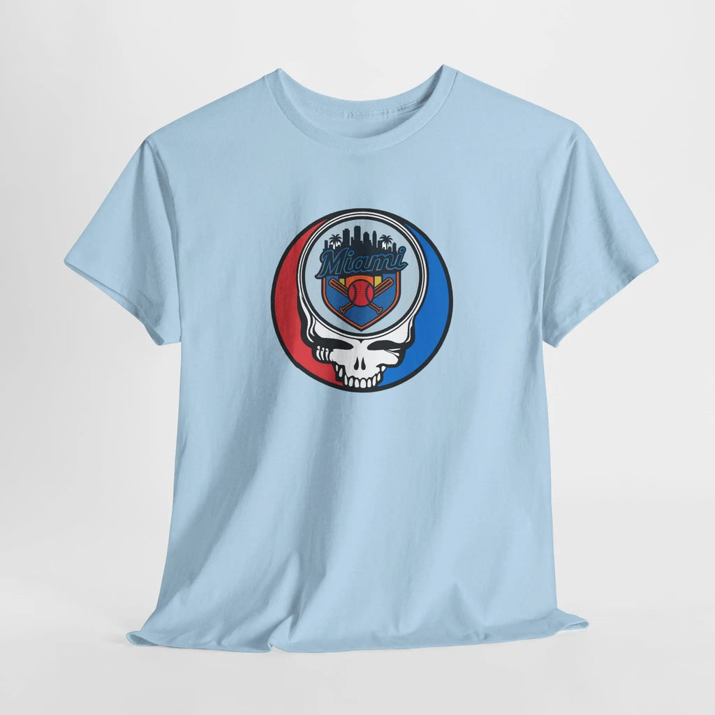 Miami Marlins Original Stealie Grateful Dead T-Shirt