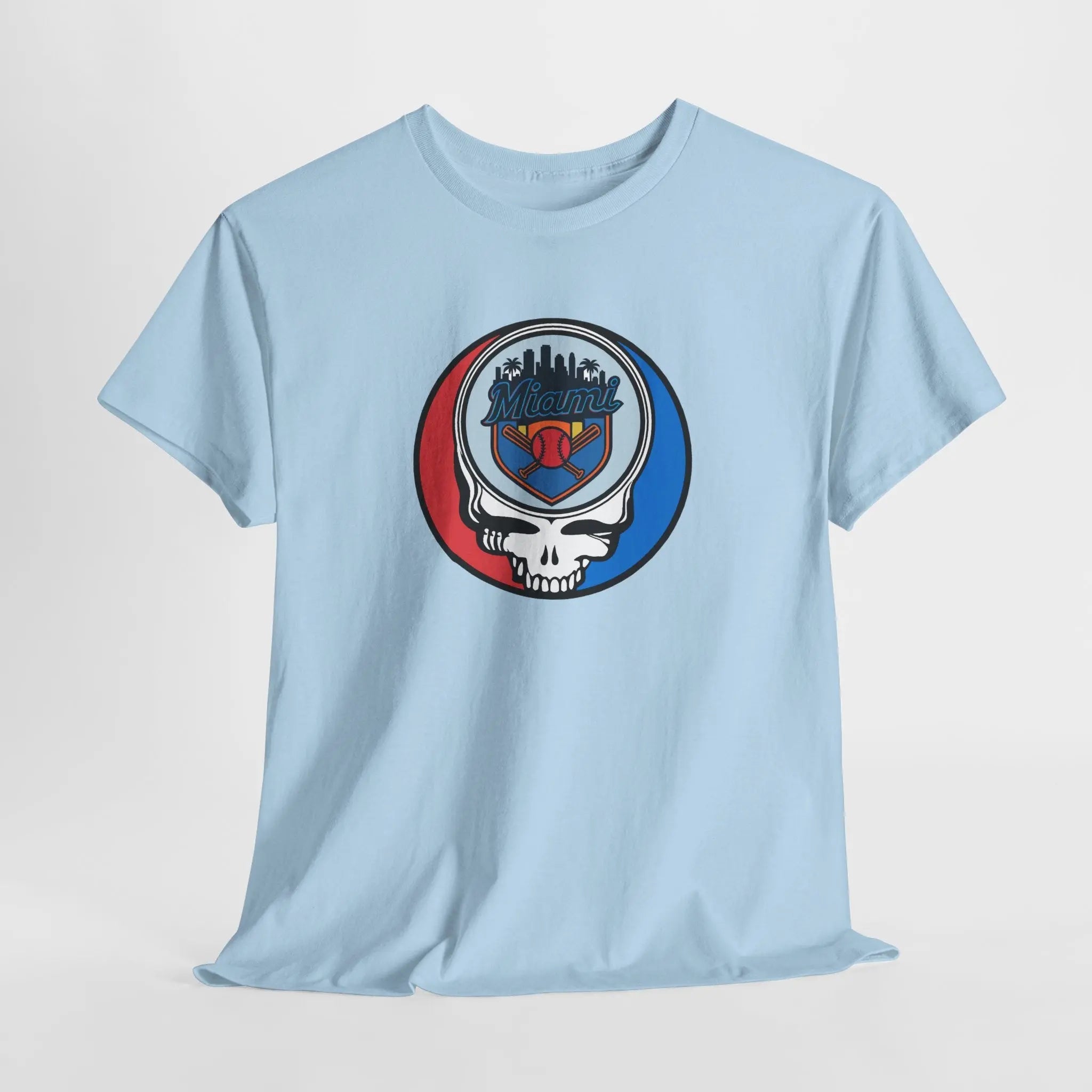 Miami Marlins Original Stealie Grateful Dead T-Shirt