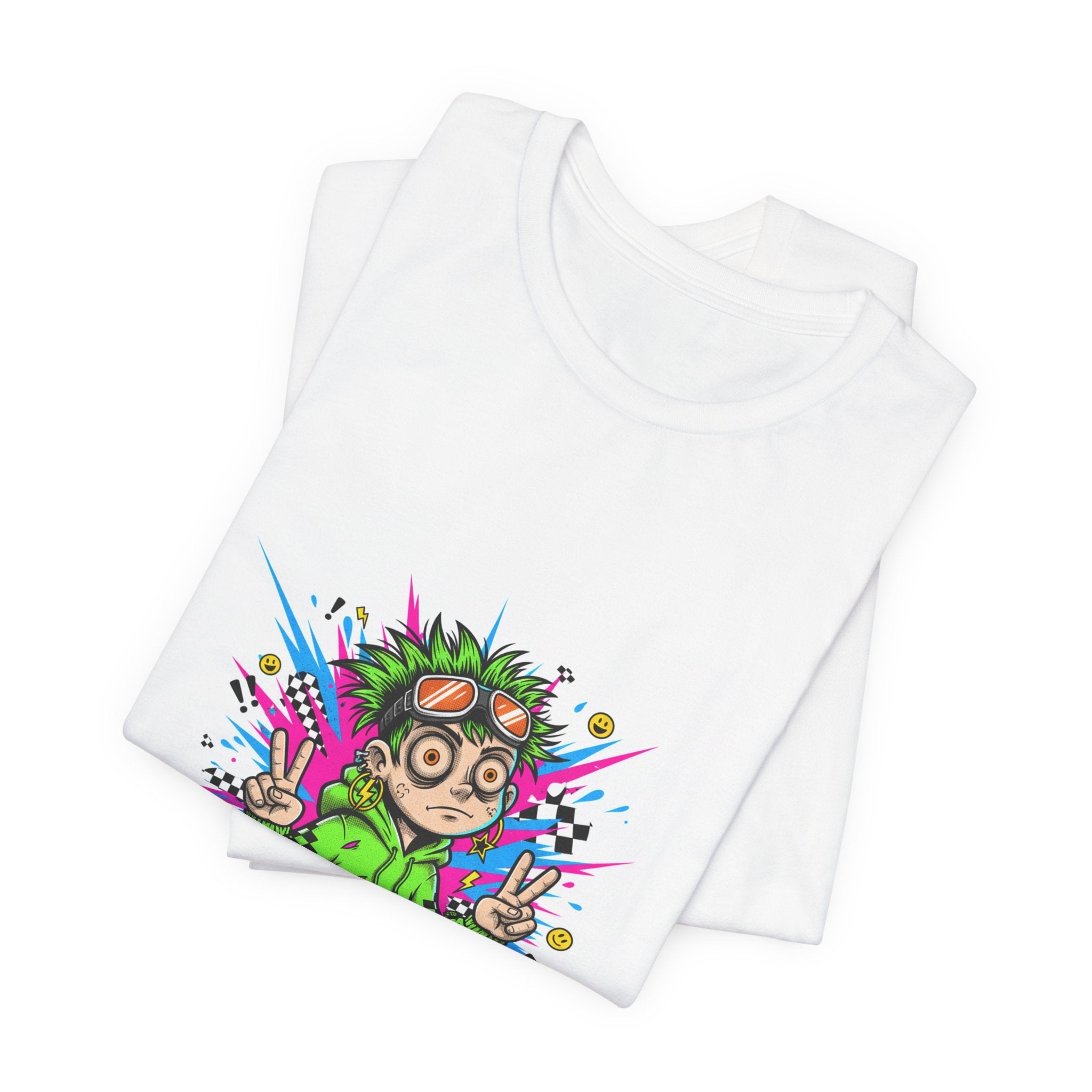 Vibrant Graphic Art T-Shirt – Bold Colorful Design Unisex Tee
