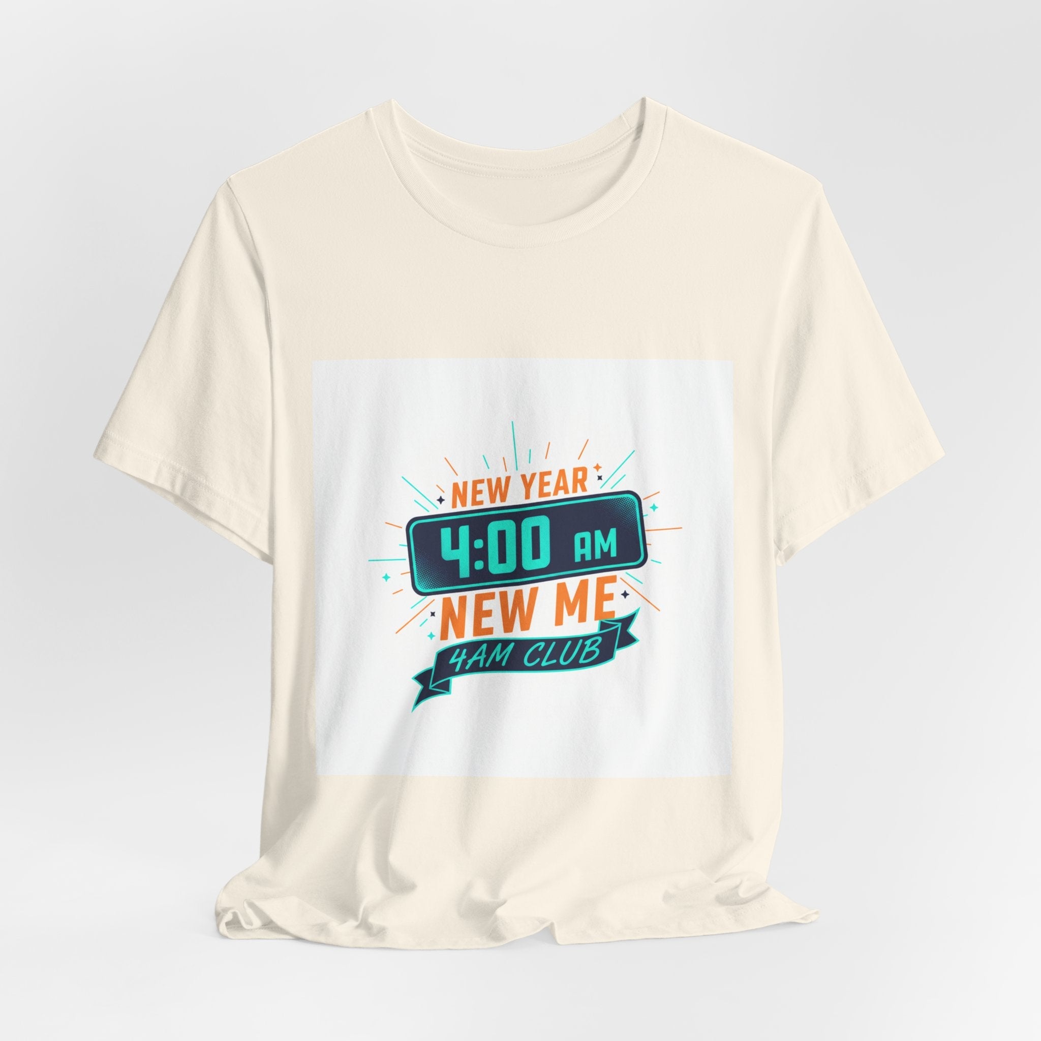 New Year 4:00 AM New Me Tee | Holiday Apparel, Festive Party Shirt