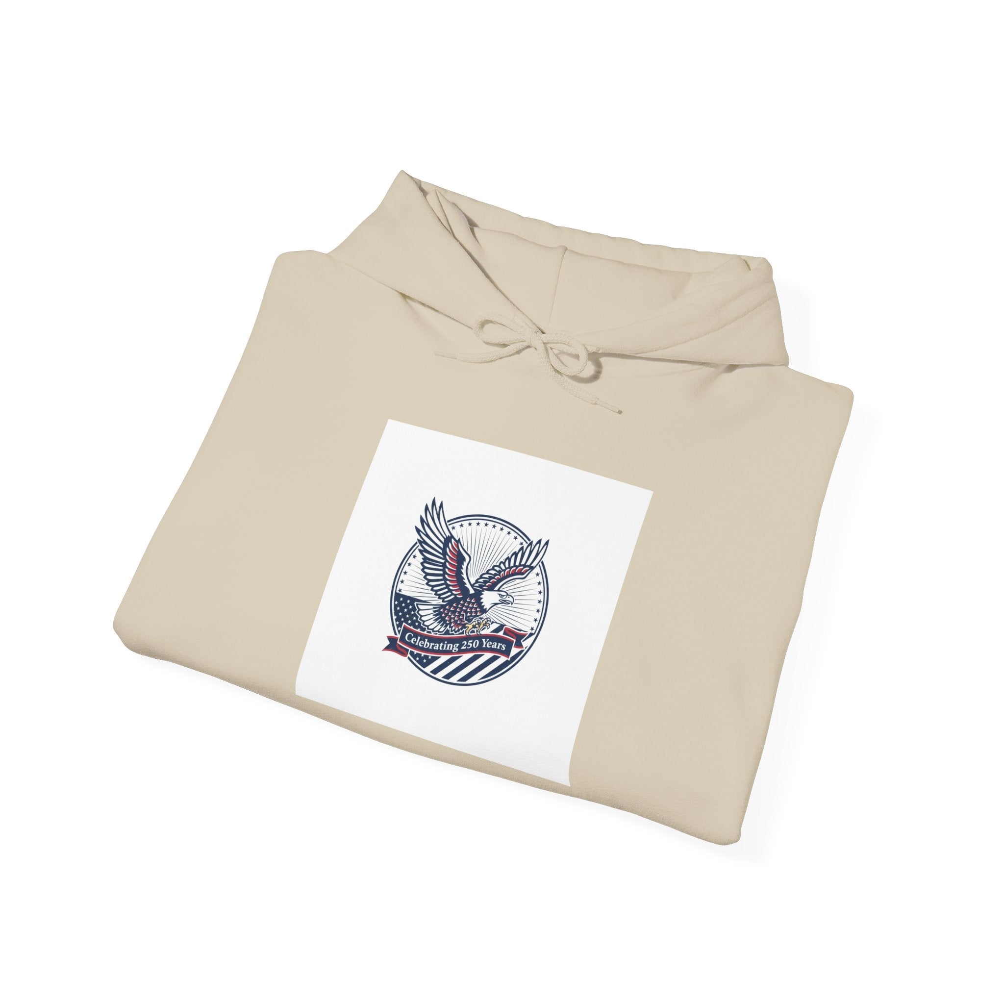 Semiquincentennial Eagle Emblem Hoodie | 250th Anniversary, USA 1776–2026
