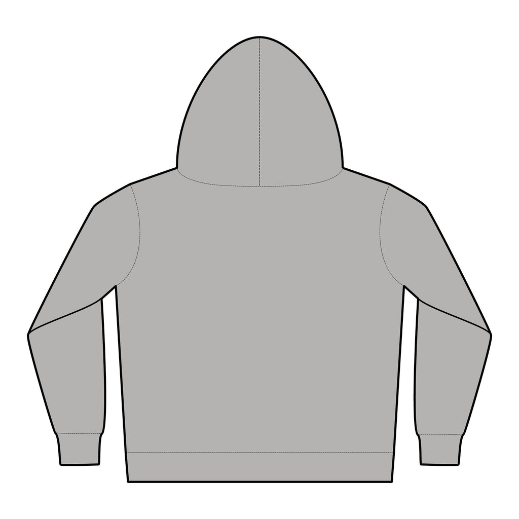 Toddler Hoodie with Silhouette Surfer Graphic — Cozy Fleece Pullover for Kids