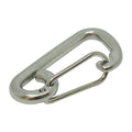 Scuba Choice Boat Marine Clip Stainless Steel Safety Spring Hook Carabiner, 2"