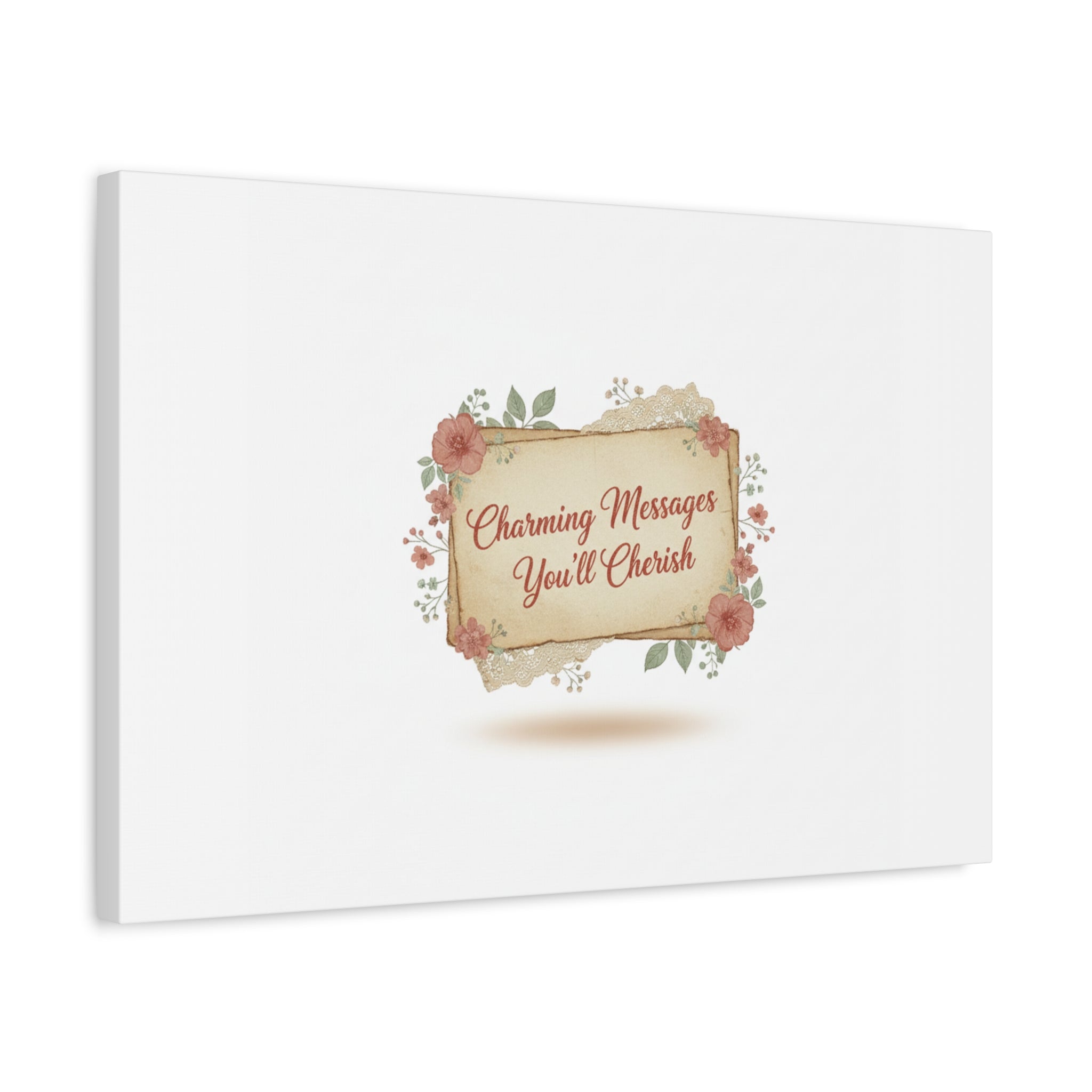 Love Letter Collage Canvas, Vintage Letter Art, Wax Seal Romance Print