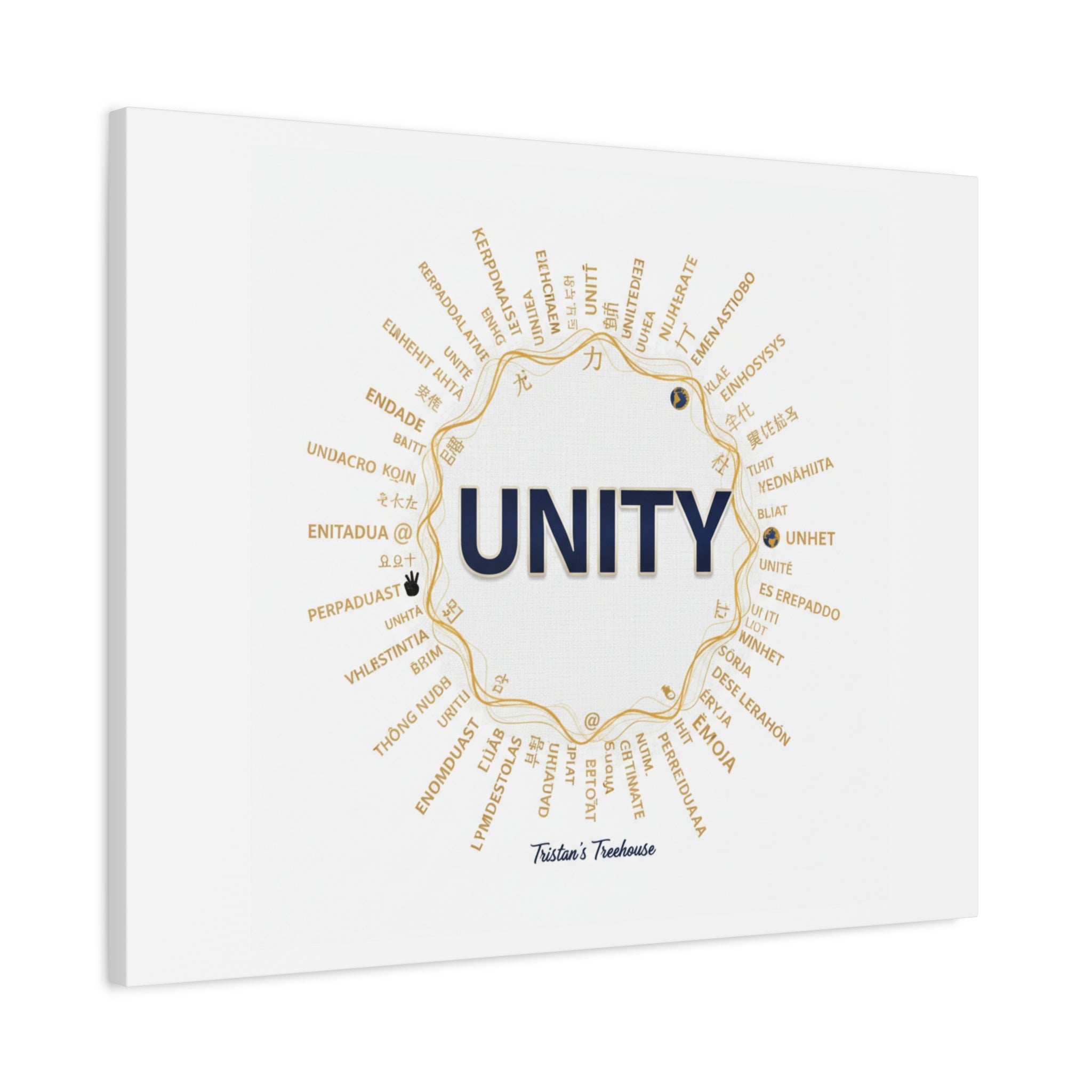 UNITY Canvas, Matte Stretched 1.25" | Dry January sober curious decor