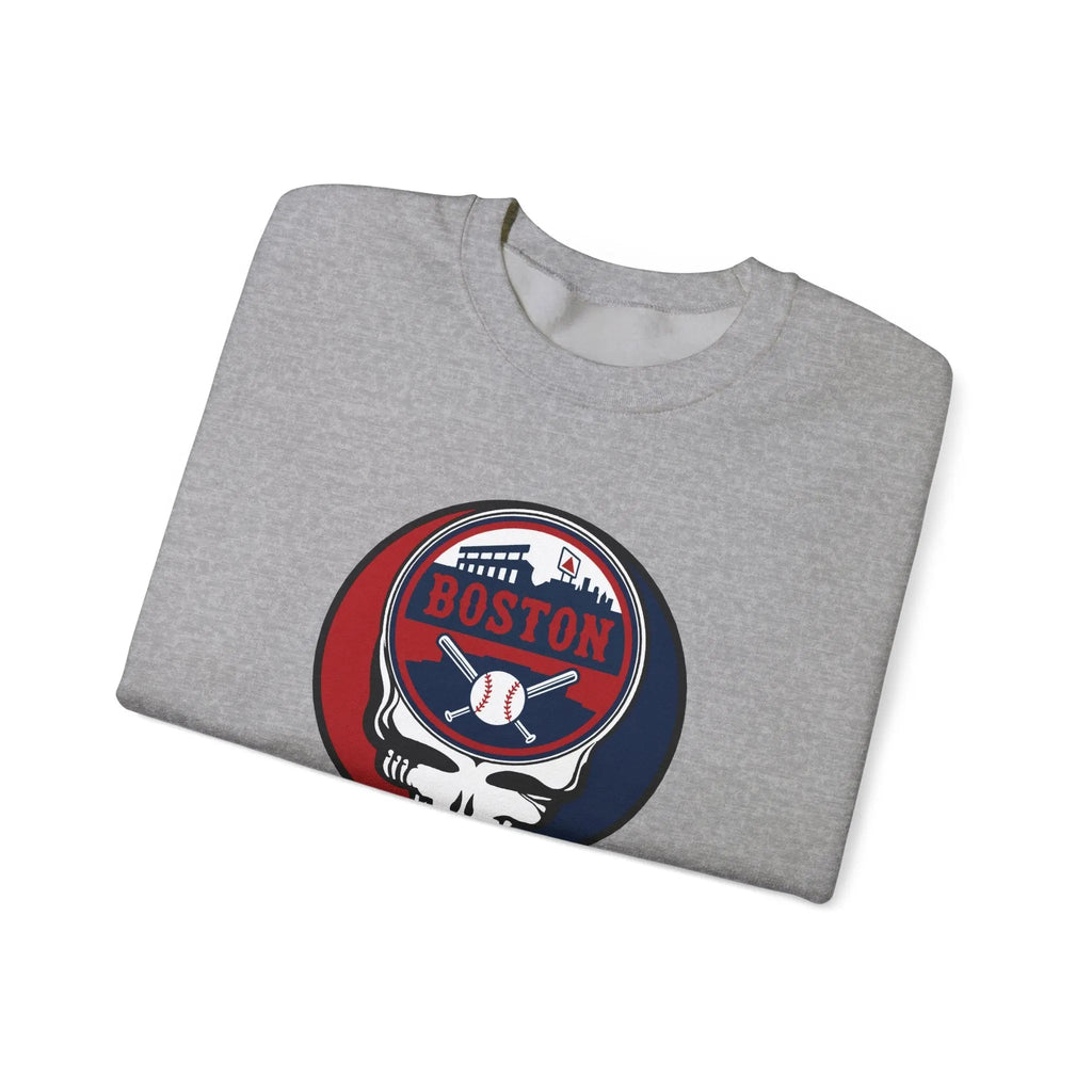Boston Red Sox Original Stealie Grateful Dead Crewneck Grateful Dead Sweatshirt