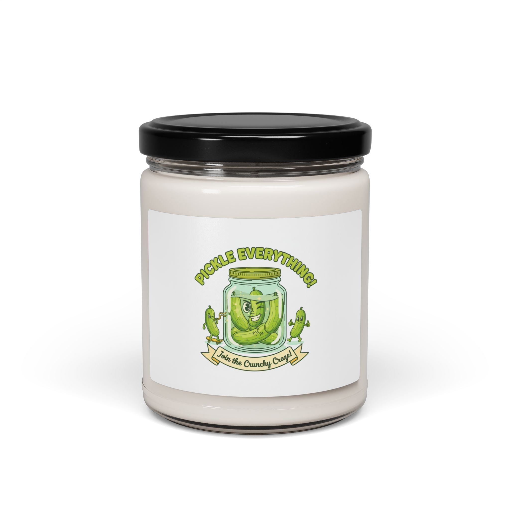 Pickle Everything Brine Design Candle, Soy 9oz | Pickle Lover