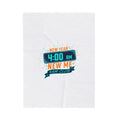 New Year 4:00 AM Club Velveteen Plush Blanket, holiday loungewear, festive novelty