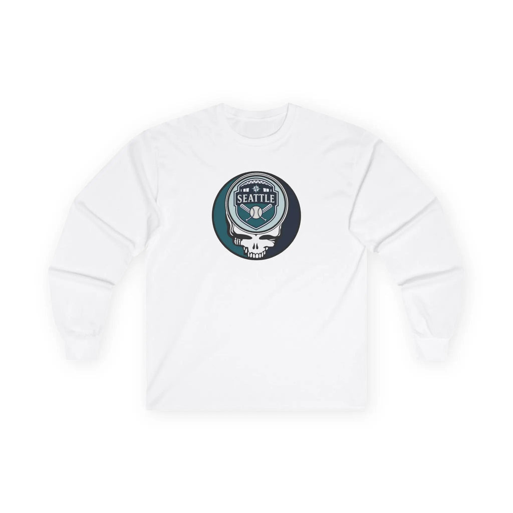 Seattle Mariners Original Stealie Long Sleeve T-Shirt