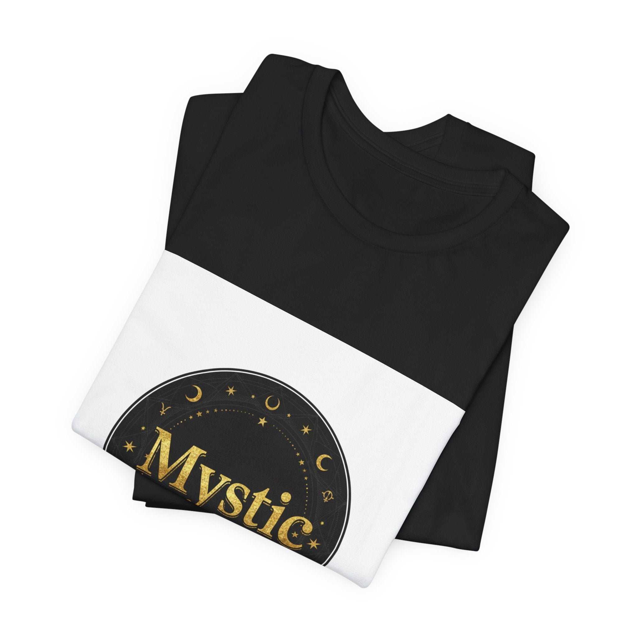 Mystic Circle Tee | Tarot & Occult Typography, Esoteric Print
