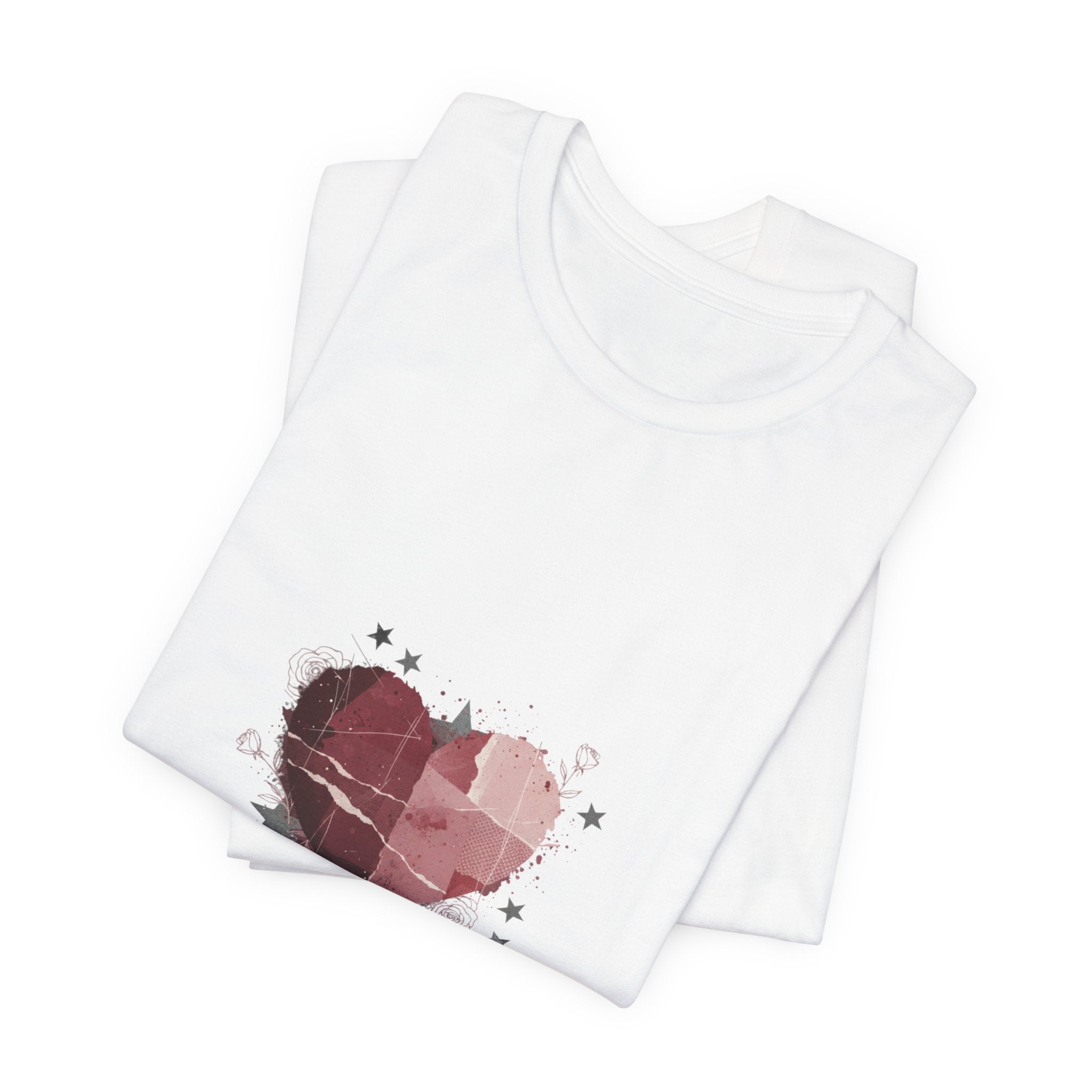 Love Is My Rebellion Tee | grunge heart shirt, distressed love tee