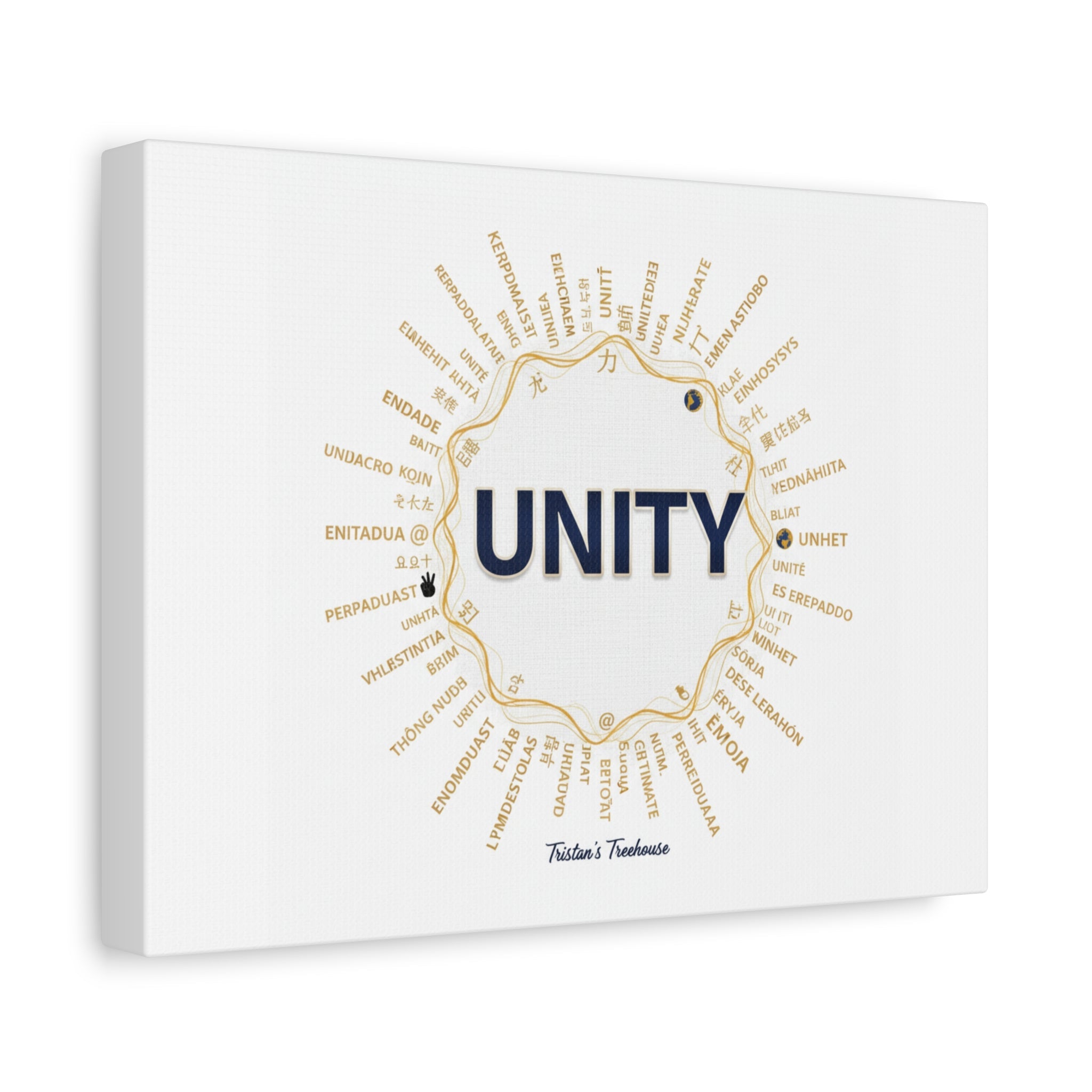 UNITY Canvas, Matte Stretched 1.25" | Dry January sober curious decor