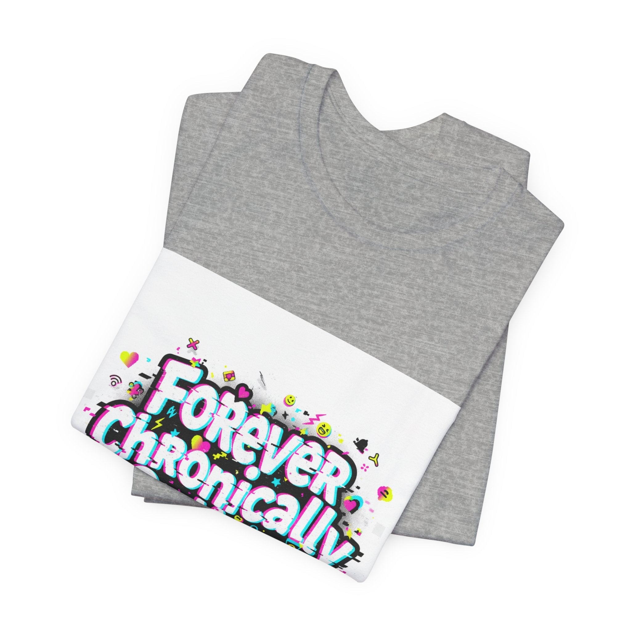 Forever Chronically Online Tee | meme shirt, brainrot, internet slang