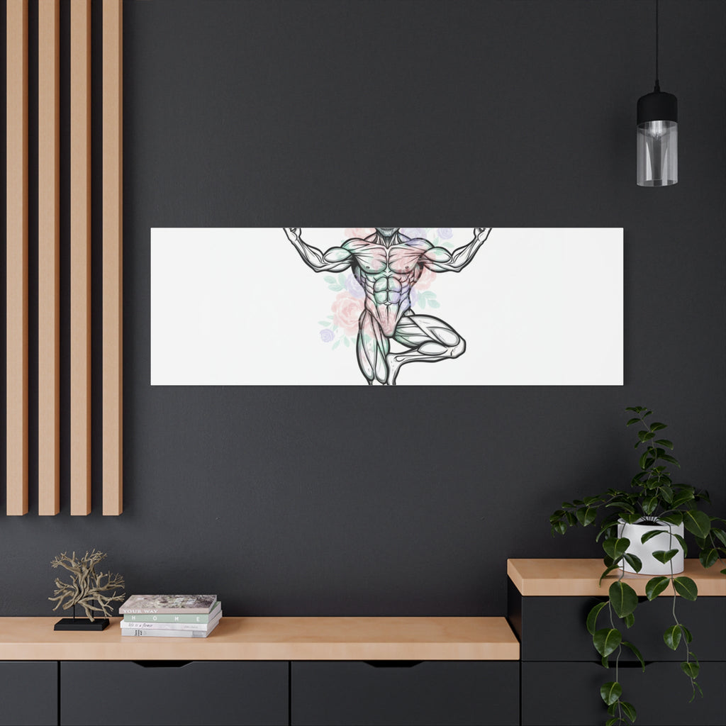 Scream Your Self-Care Canvas | Heavy Metal Wellness, Gothic Wellness Quote