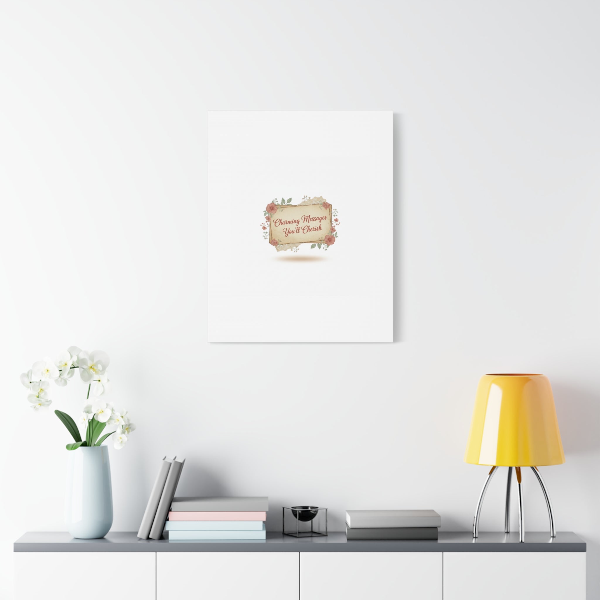 Love Letter Collage Canvas, Vintage Letter Art, Wax Seal Romance Print