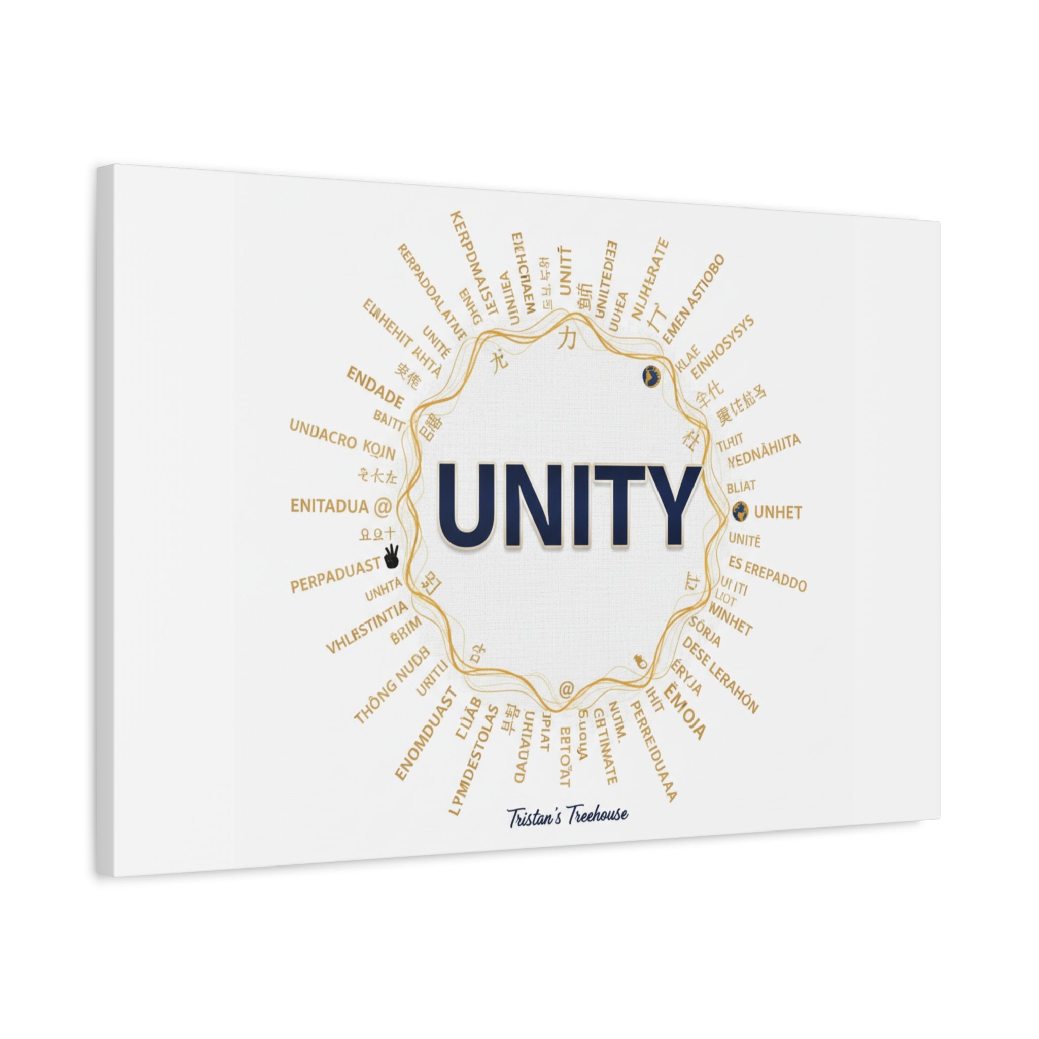 UNITY Canvas, Matte Stretched 1.25" | Dry January sober curious decor