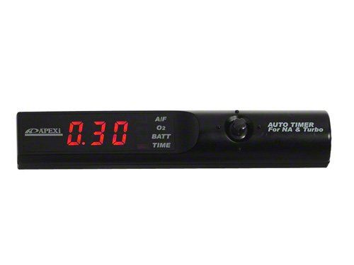 APEXi Full Auto Turbo Timer Black w/ Blue Lighting *Discontinued