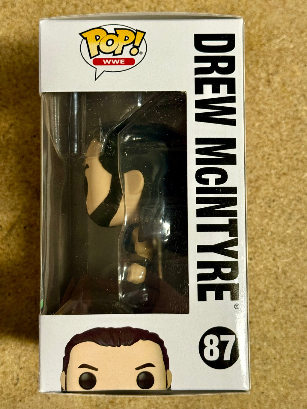 Funko Pop! WWE Drew McIntyre #87 Wrestling 2021 Scottish Warrior