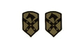 U.S. Army 15th Sustainment Brigade OCP Patch with Hook Fastener (pair)