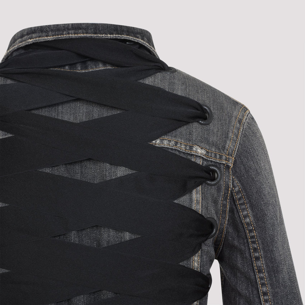 Balenciaga Lace Up Jacket Women