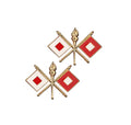 U.S. Army Signal Office Branch STA-BRITE® Pin-on (pair)