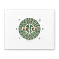 Peace doodle canvas | hand drawn sketch aesthetic, handwritten message