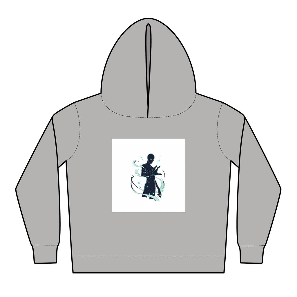 Toddler Hoodie with Silhouette Surfer Graphic — Cozy Fleece Pullover for Kids