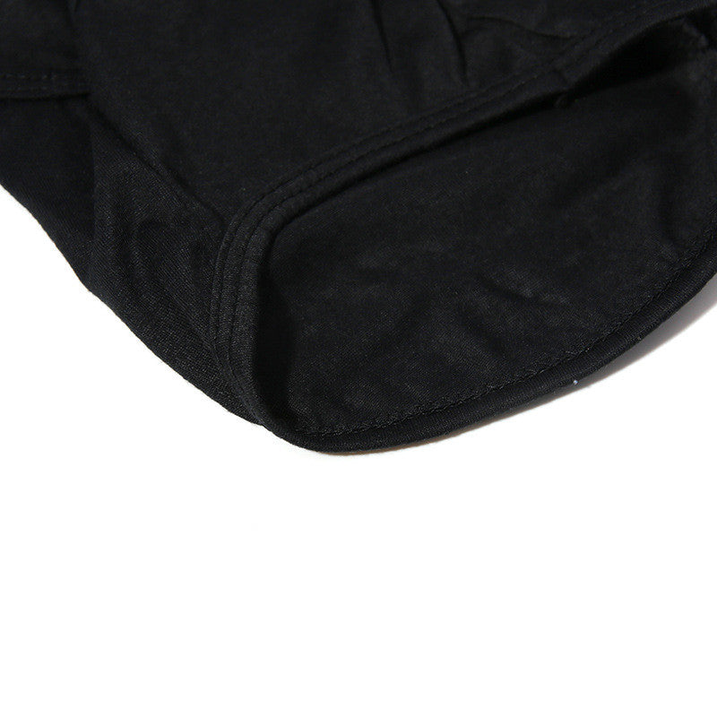 Cat Clothes Thin Vest All Black Stain-resistant Glasses