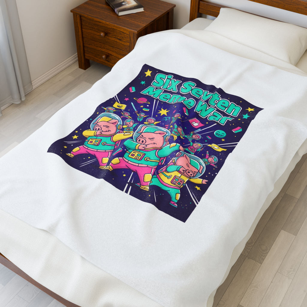 Six Sevven Meme War Blanket – Nissspelled on Purpose 😏