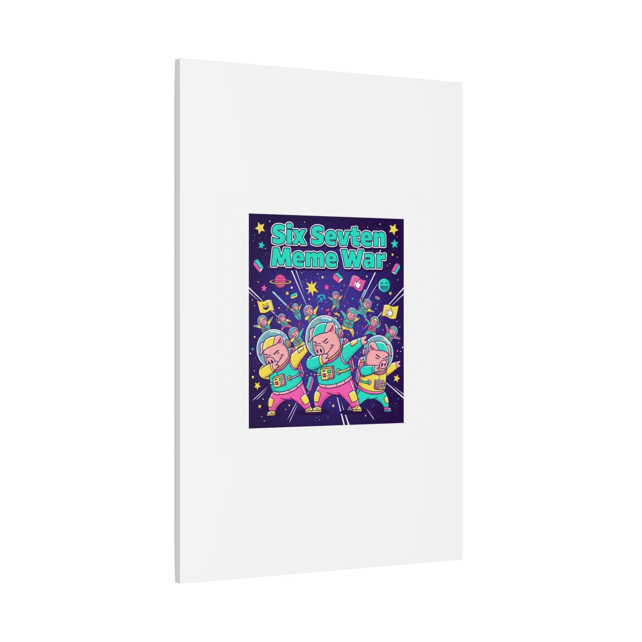 Six Sevven Meme War™ Canvas Tote | Nissspelled Edition