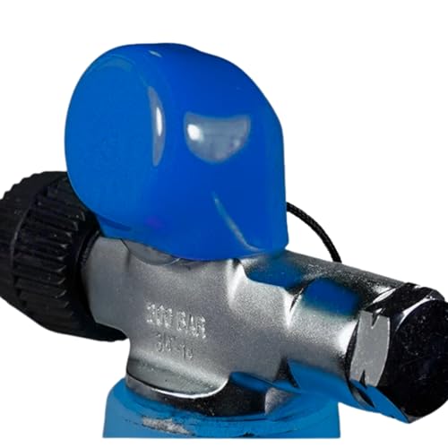 Scuba Choice Diving Tank Valve Cap Protector 3-Pack, Durable & Impact-Resistant, Fits Standard Sizes, Protects Valves from Dirt & Damage, Compact & Lightweight (Blue)