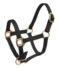 SHOWMAN - PREMIUM NYLON HALTER W/ BRASS HARDWARE - MINI SIZE