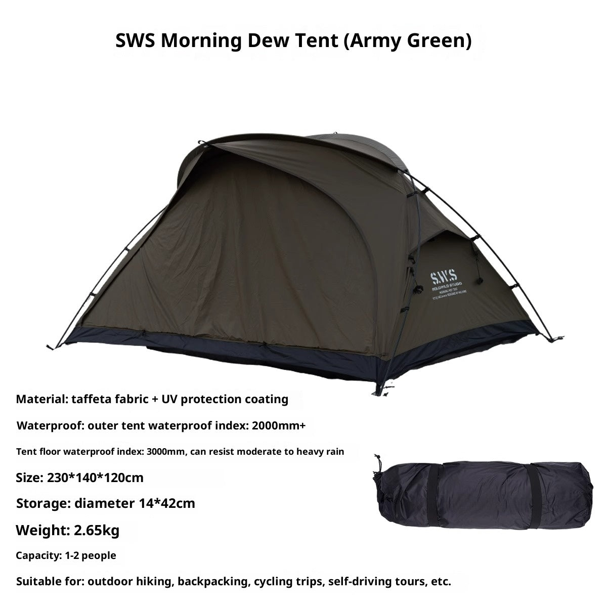 Sphere-shaped Outdoor Waterproof Shelter Tent