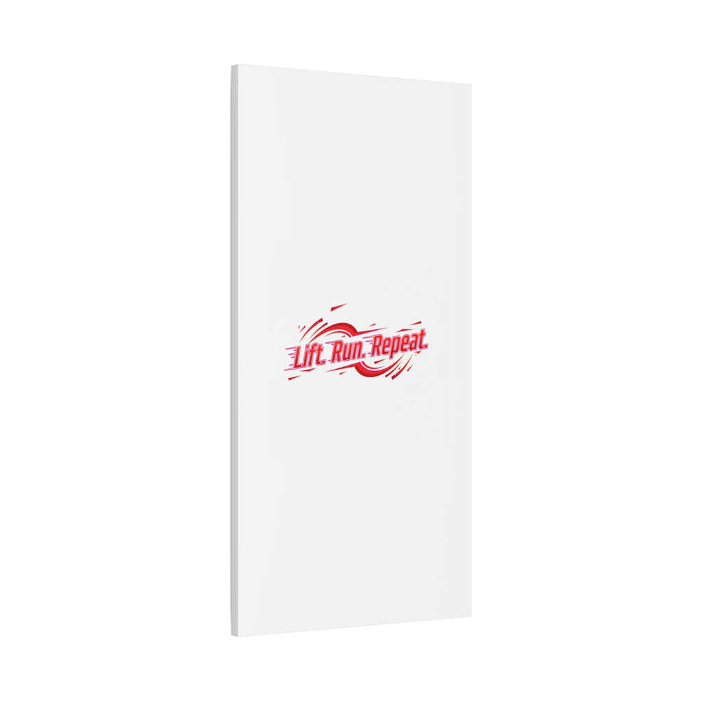 Lift Run Repeat Canvas | Fitness Wall Art, Gym Motivation