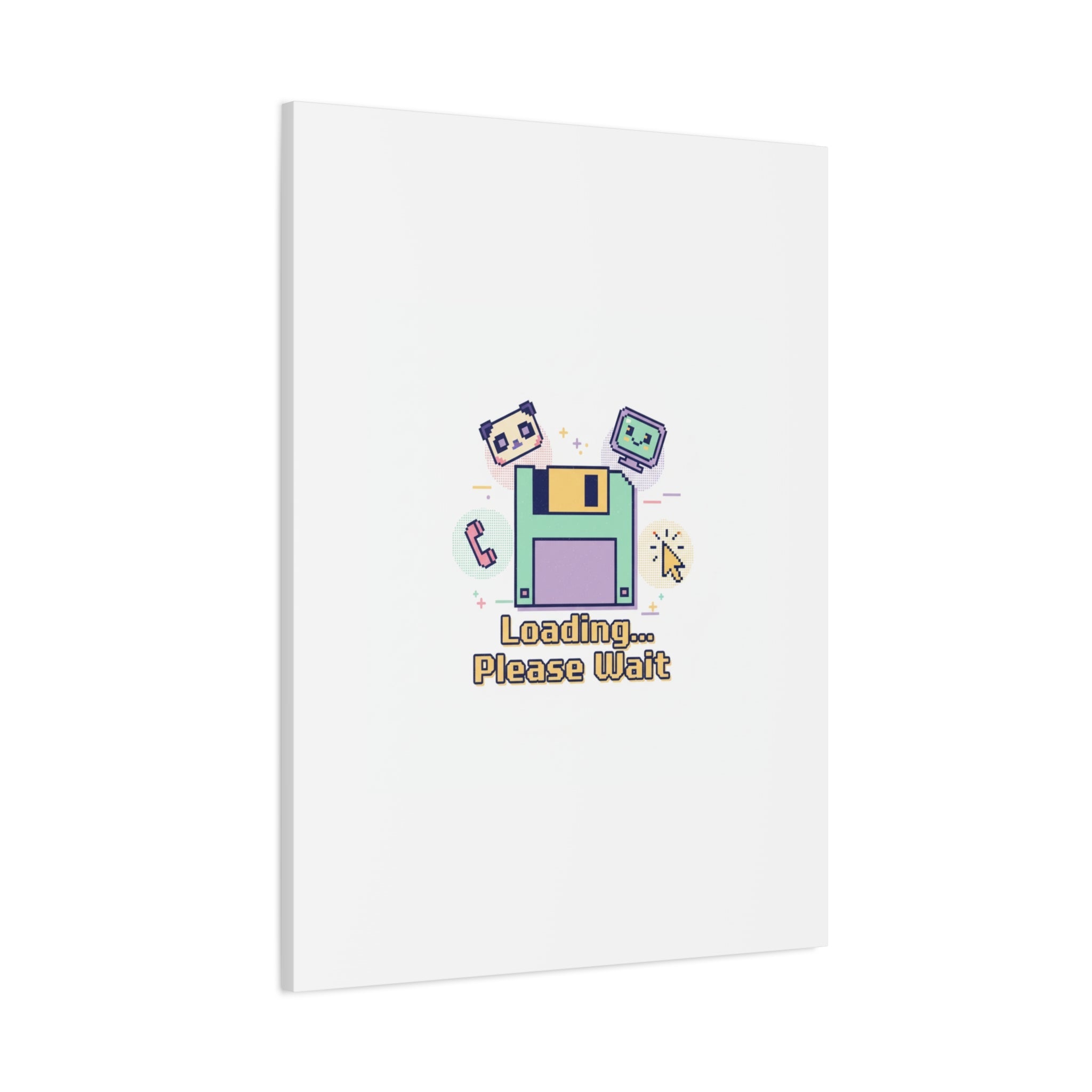 Loading Please Wait Canvas | Old Internet Aesthetic, 90s Web Nostalgia