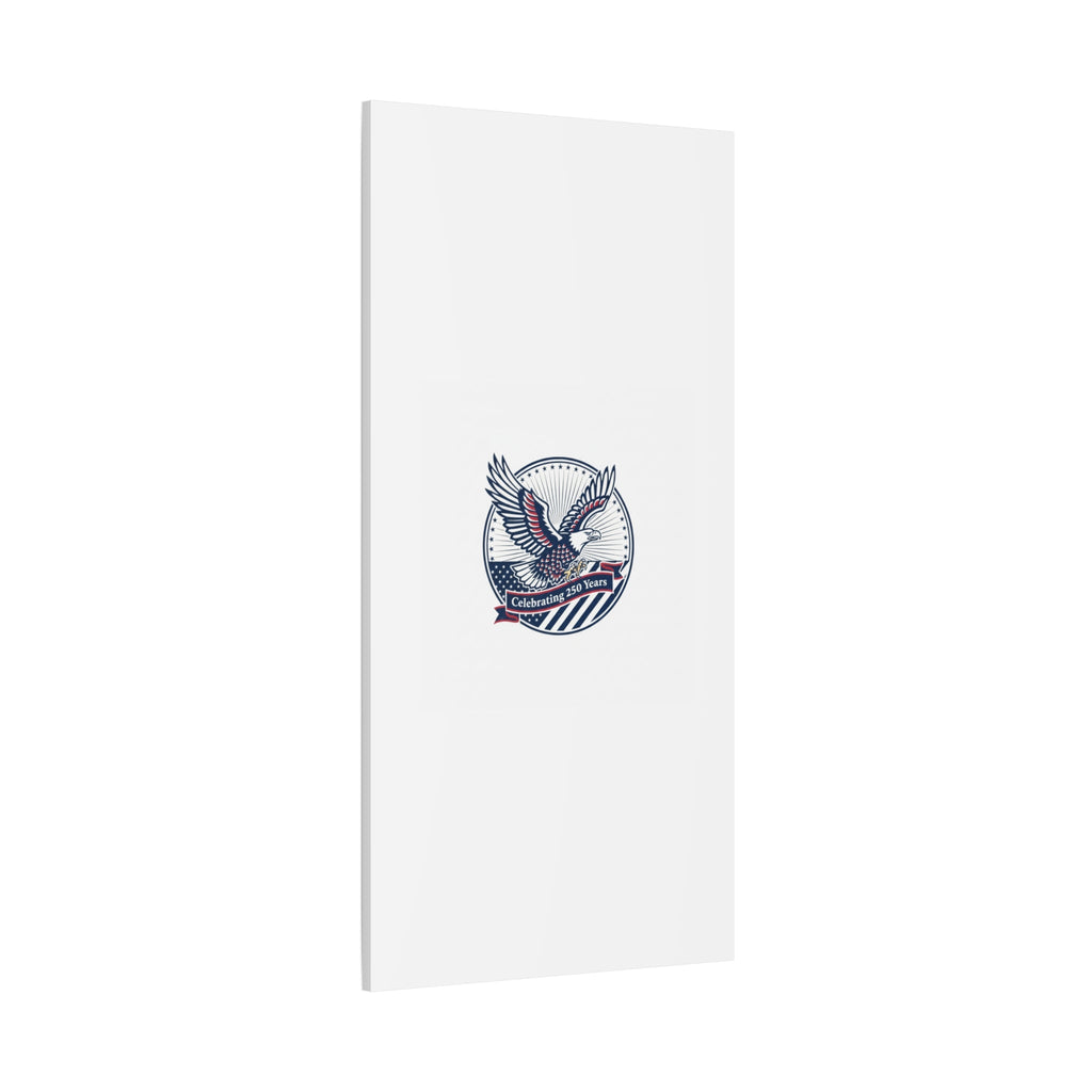 250th Anniversary Eagle Emblem Canvas | Semiquincentennial Americana