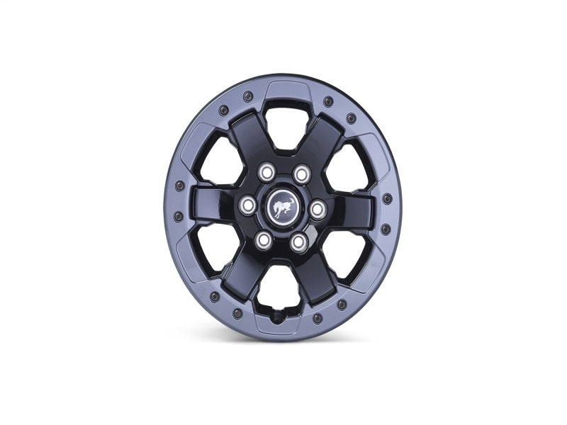 Ford Racing 2021 Bronco 17x8.0 Beadlock Carbonized Gray Badlands Wheel Kit M-1007-DC17B
