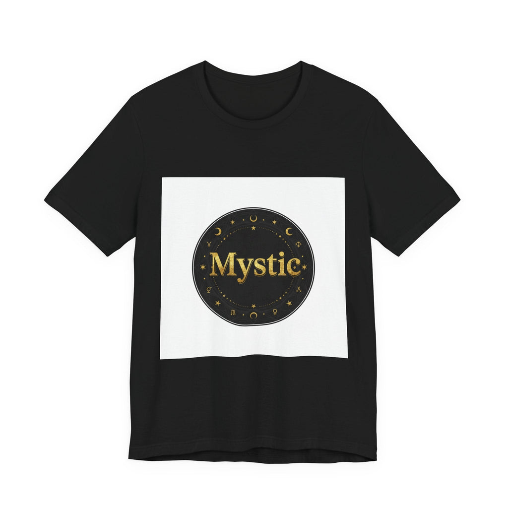 Mystic Circle Tee | Tarot & Occult Typography, Esoteric Print