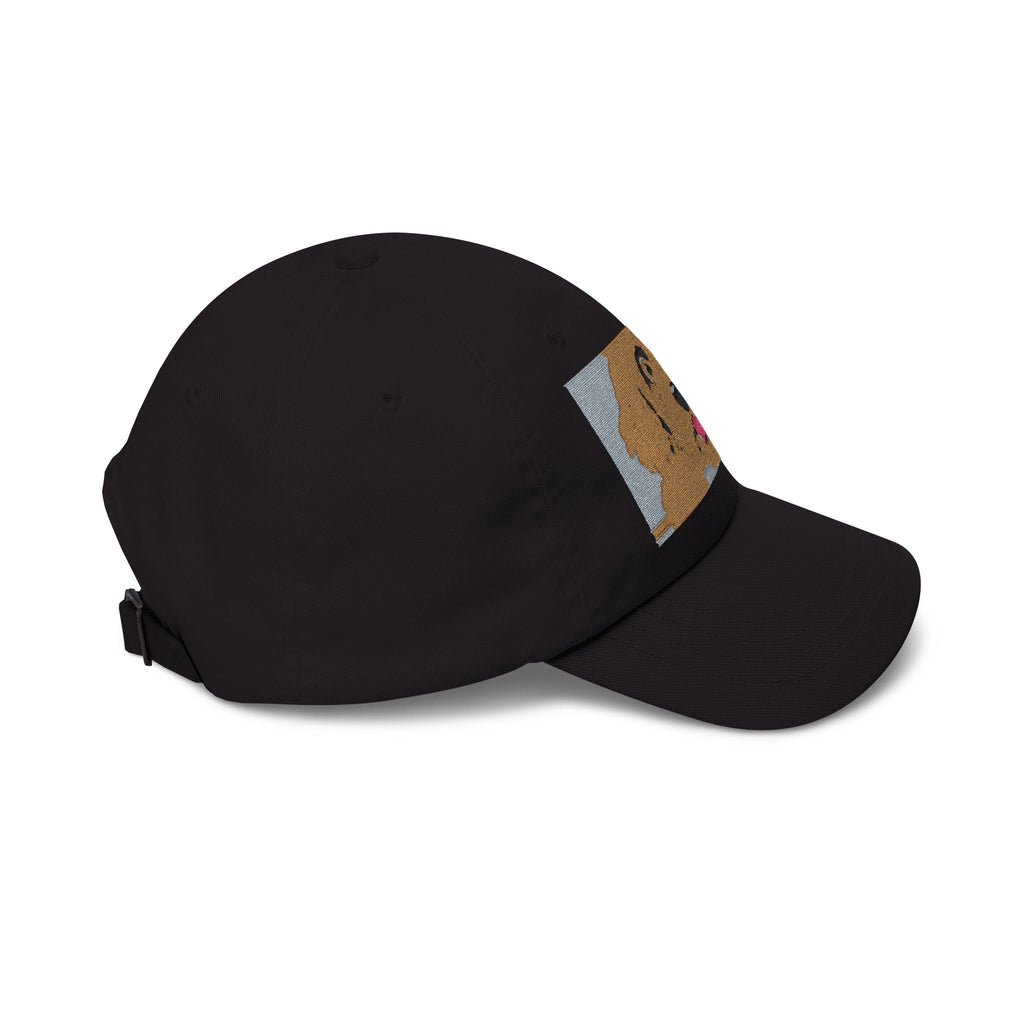 Dad Cap — Happy Golden Retriever Embroidered Patch Hat