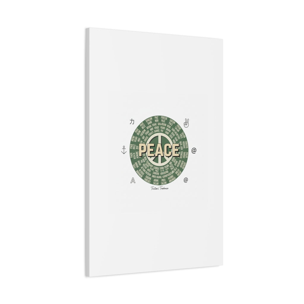 Peace doodle canvas | hand drawn sketch aesthetic, handwritten message