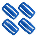 Scuba Choice Scuba Diving Plastic Weight Belt Webbing Keeper Retainer (4-Piece)