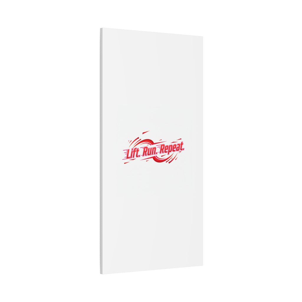 Lift Run Repeat Canvas | Fitness Wall Art, Gym Motivation