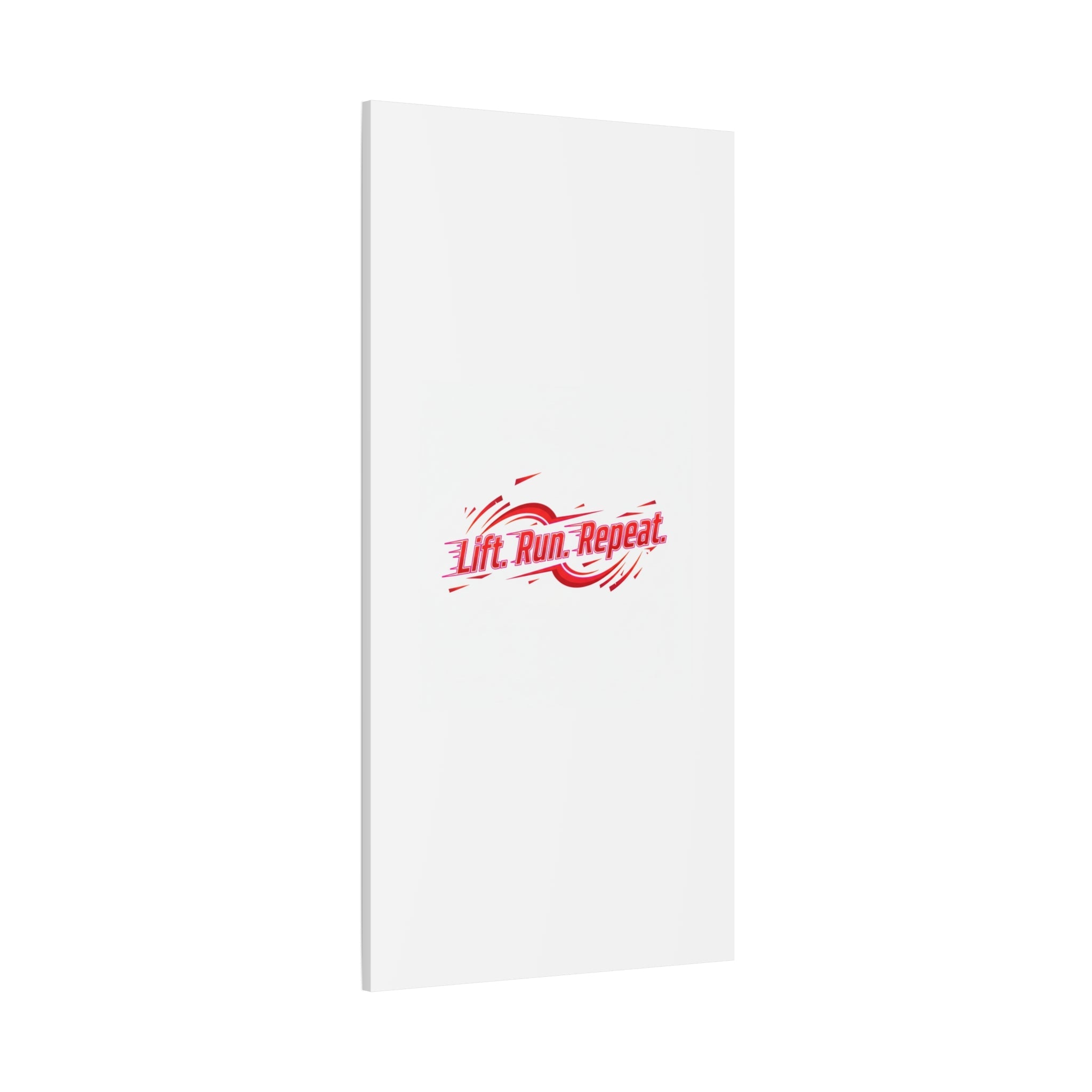 Lift Run Repeat Canvas | Fitness Wall Art, Gym Motivation
