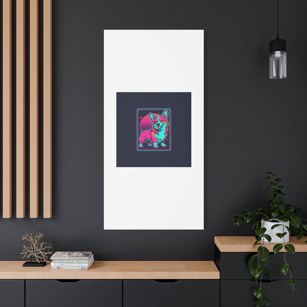 Platonic Love Corgi Canvas | Friendship Valentine, Galentine’s Wall Art